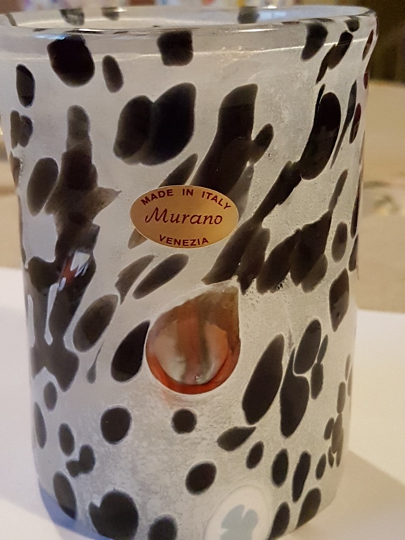 Murano koe-glas Goto veneziano anni 60 H cm 13 x cm 9 kopen? Bied vanaf 1!