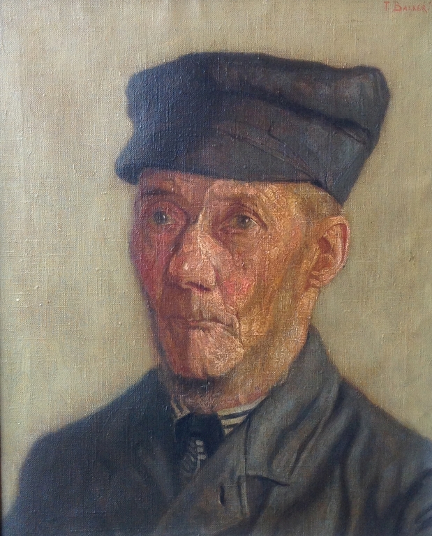 Teun Bakker - Teunis Bakker, Portret kopen? Bied vanaf 50!