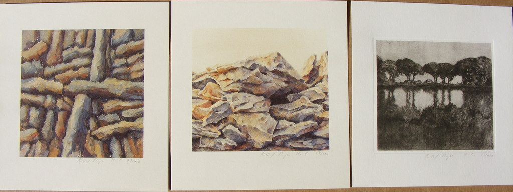Rolf Meyn, set van 3 originele litho's, handgesigneerd! kopen? Bied vanaf 35!