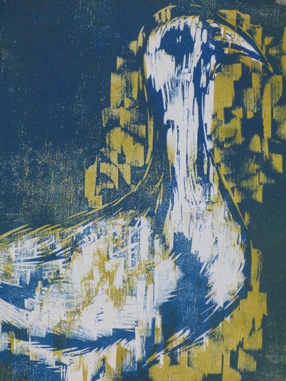 Flip van der Burgt, Duif, Gemengde druktechniek kopen? Bied vanaf 30!