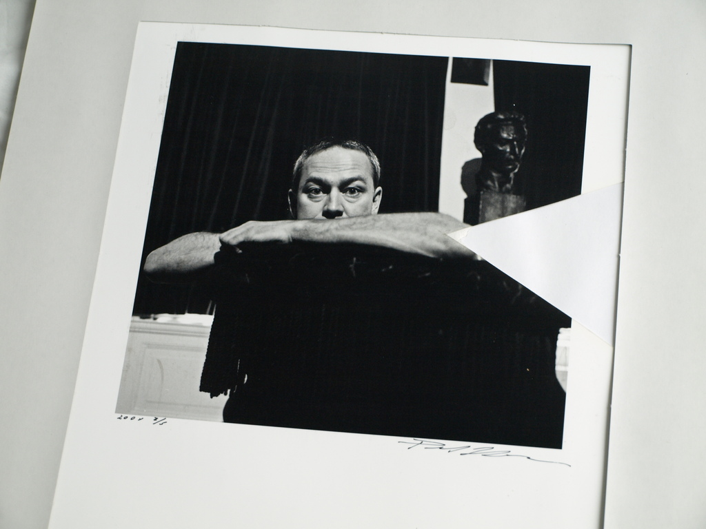 Paul Blanca : Portretfoto met inkeping - gesigneerd, oplage 5 ex.-2004 kopen? Bied vanaf 1!