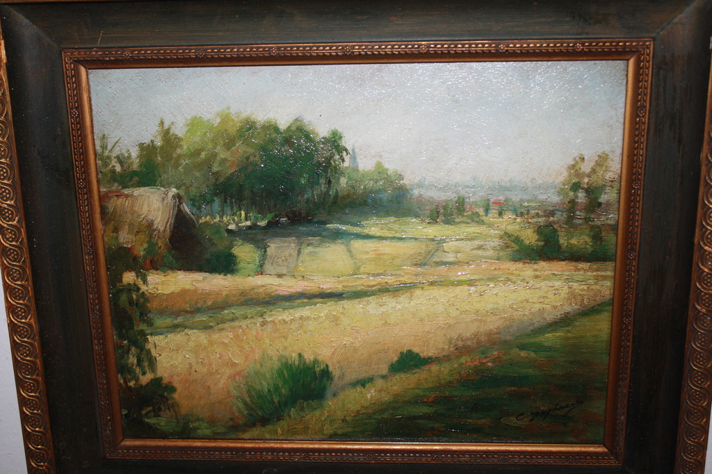 KLEURIG LANDSCHAP onbekende meester NEO IMPRESSIONISME kopen? Bied vanaf 1!