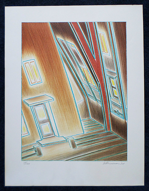 Jeroen Henneman - Huis in een huis, zeefdruk kopen? Bied vanaf 100!