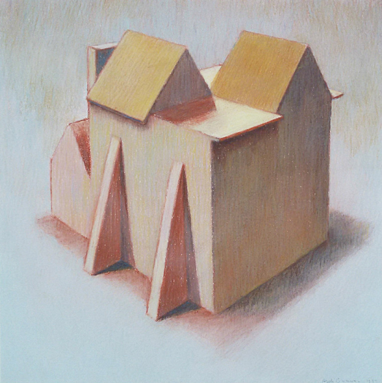 Ardi Brouwer - Ardi Brouwer - Een huis op het oosten, tekening verkocht voor € 1!