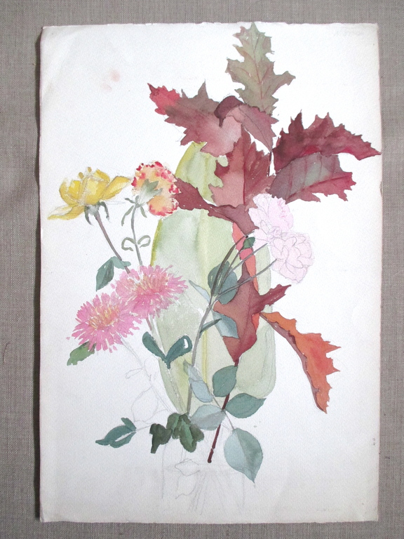 Onbekend gesigneerd, twee aquarellen kopen? Bied vanaf 1!