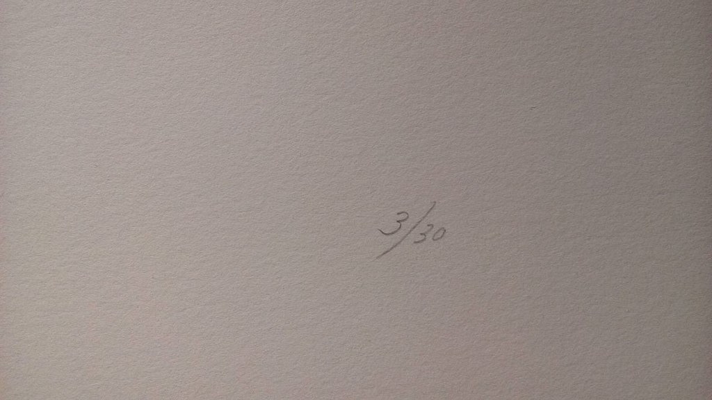 LAATSTE KEER: Joris Geurts, houtdruk - Abstracte Compositie kopen? Bied vanaf 25!