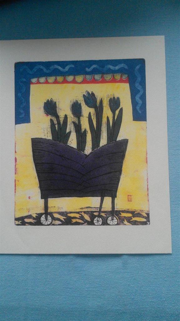 Eliza Kopec: Fleurs du Paradis kleurenlitho kopen? Bied vanaf 5!