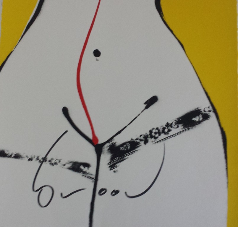 Zeefdruk Herman Brood  verkocht voor € 75!