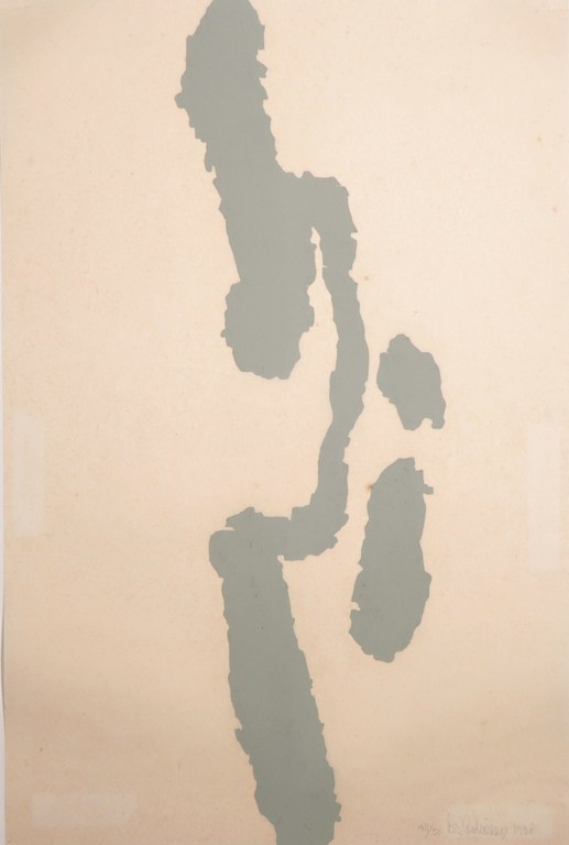 Cees Andriessen: Houtsnede, Z.T. + Anna Enquist: Gedicht, Excursie I kopen? Bied vanaf 1!