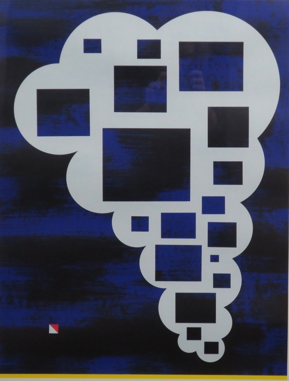 Han Schuil: Zeefdruk, Zonder titel -Ingelijst kopen? Bied vanaf 40!