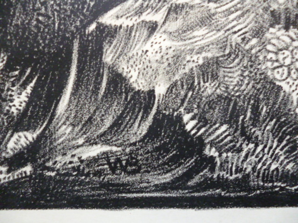 Willem van den Berg - litho - Oogstende boeren kopen? Bied vanaf 35!