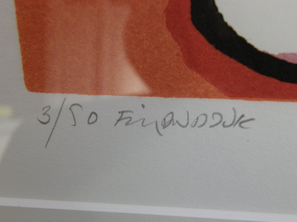 Fon Klement: Boardsnede, potlood gesigneerd kopen? Bied vanaf 270!