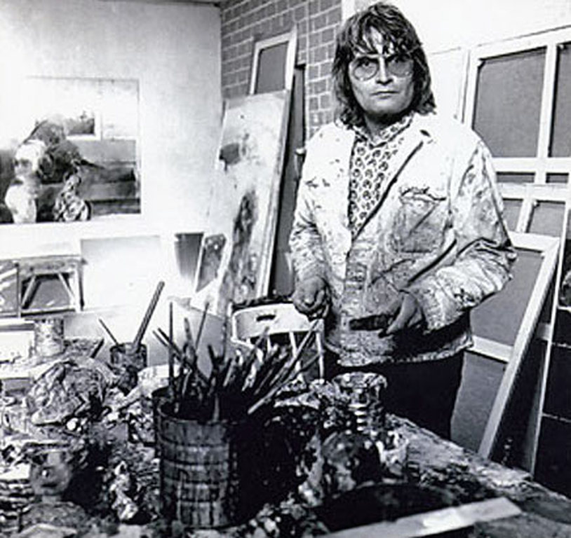 Kees van Bohemen - Onbestemd landschap, zeefdruk (groot) kopen? Bied vanaf 75!