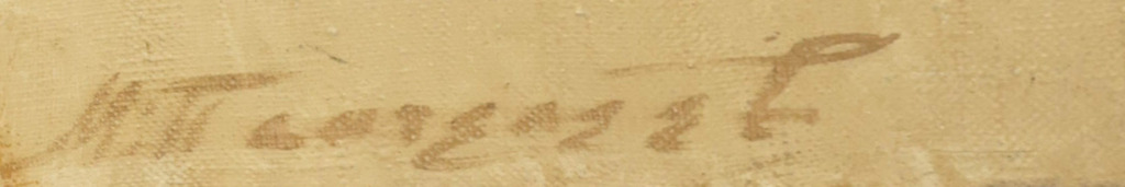 Onbekende kunstenaar: Acryl op doek, Zonder titel - Ingelijst kopen? Bied vanaf 1!