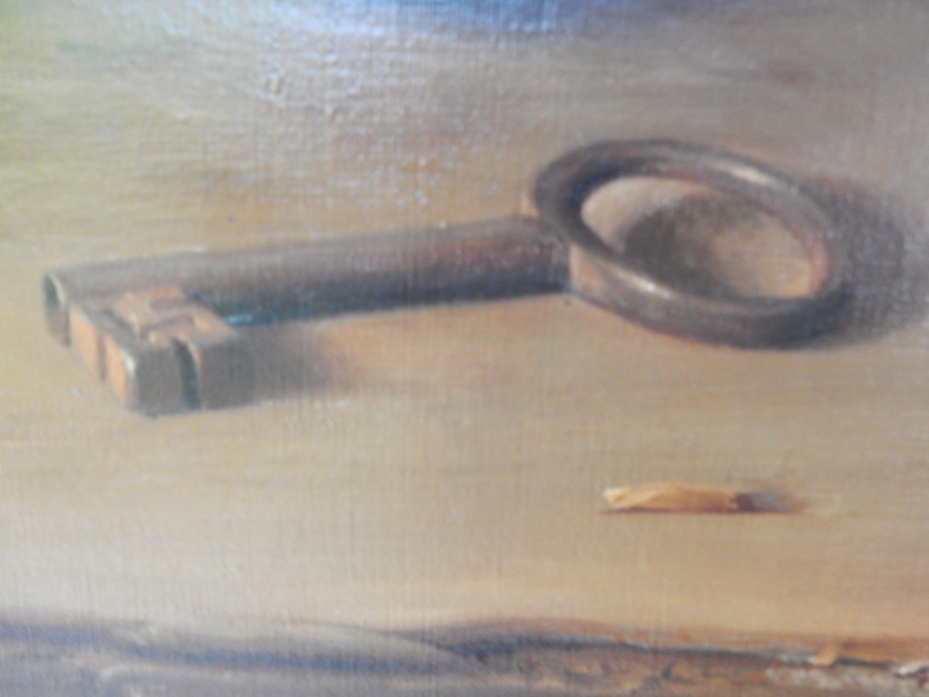 W.A. van Leeuwen, stilleven,olieverf op linnen,  l.o gesig, '41 kopen? Bied vanaf 350!