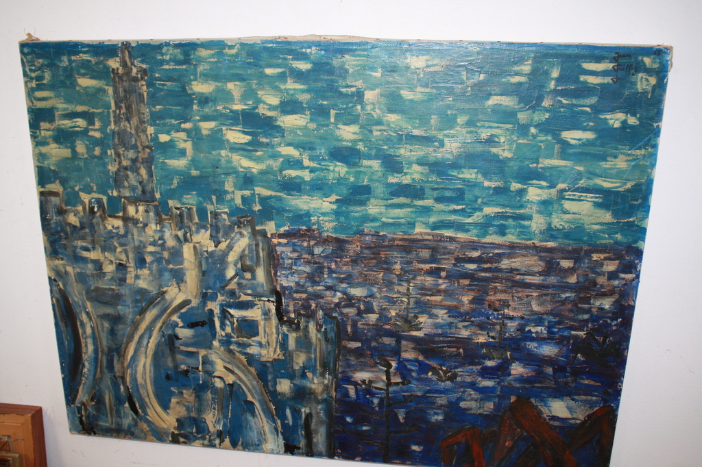 MODERN STADSGEZICHT BELGIE van JEAN TRIFFEZ 1958 kopen? Bied vanaf 115!