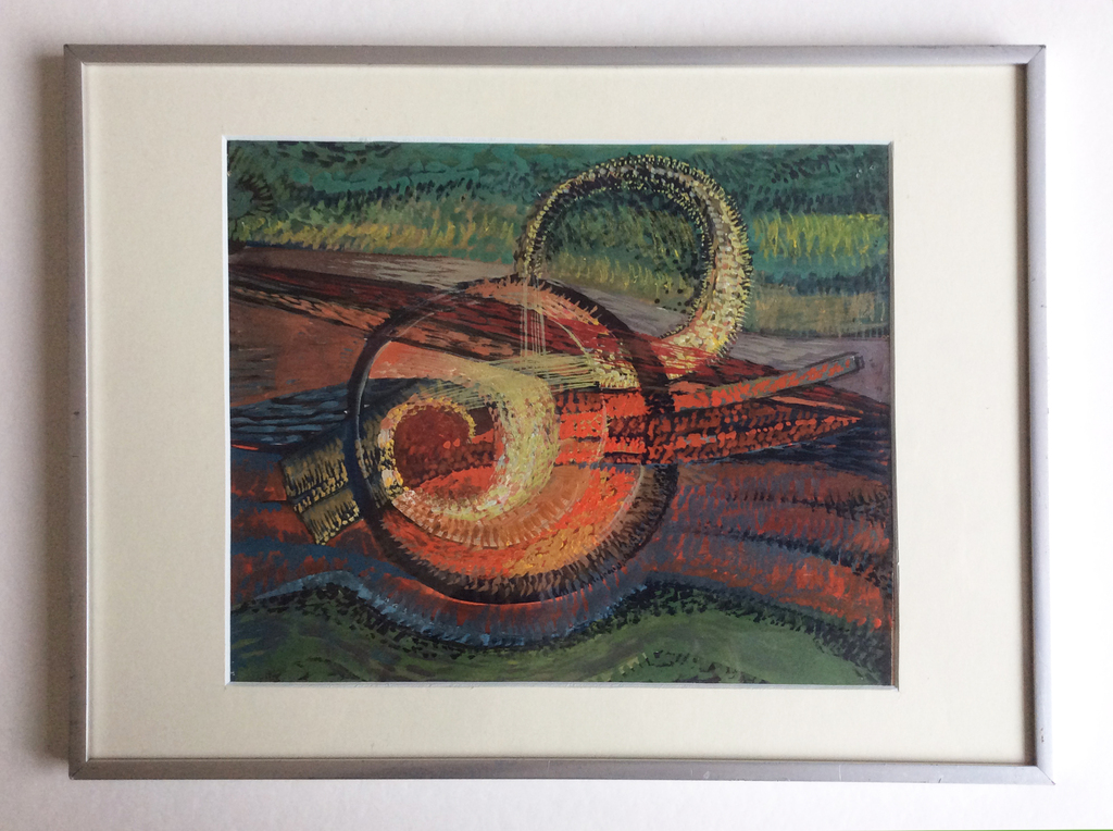 Irene Joffroy - abstract - gouache kopen? Bied vanaf 50!