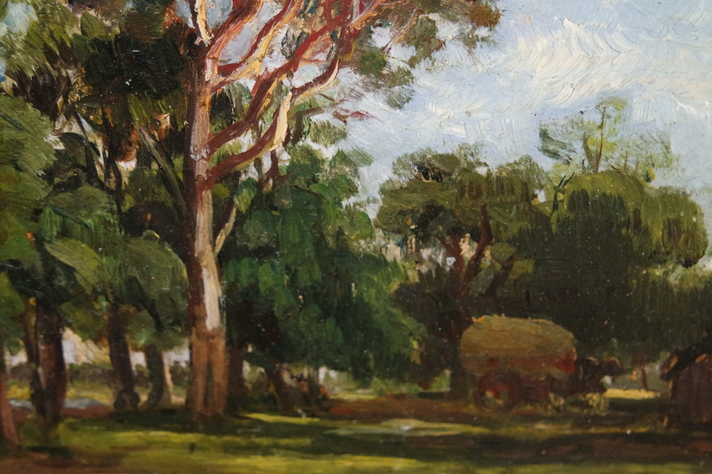 Jan van Vuuren - olieverf op board - landschap kopen? Bied vanaf 299!