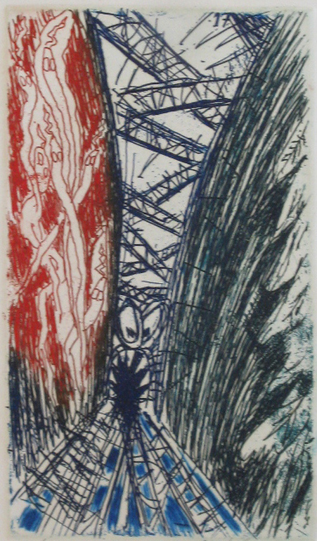 YSBRANT, ETS 4 uit 30 - gesigneerd en geframed. verkocht voor € 50!