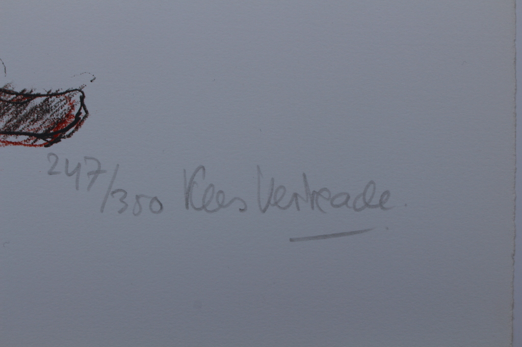 Charlie Rivel - handgesigneerde kleurenlitho met potlood -  nummer  247 v/d 350  kopen? Bied vanaf 40!