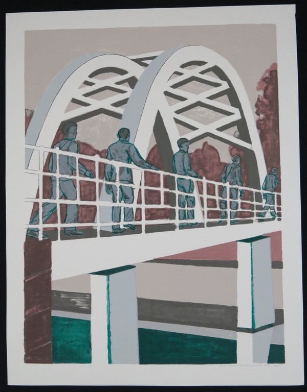 Hans Ebeling Koning: Zeefdruk, Brug Rechts kopen? Bied vanaf 1!