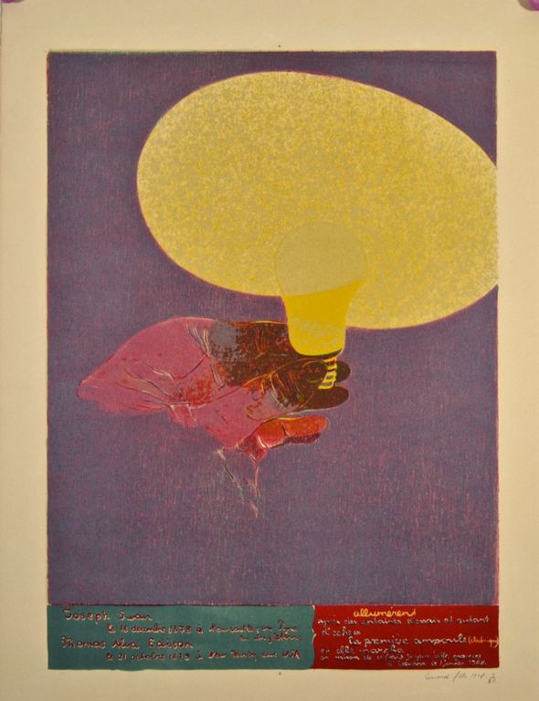 Eduard Flor: Litho. Licht kopen? Bied vanaf 1!