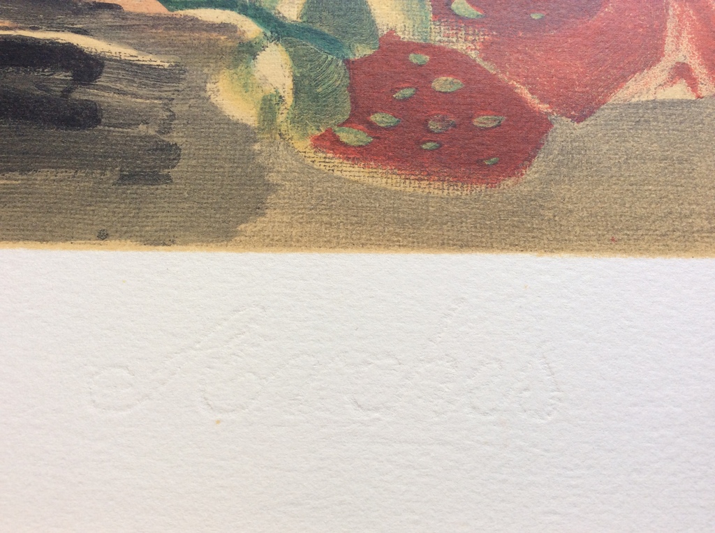 Raoul Dufy, Nature Morte au Fruits,  1973 lithografie Mourlot kopen? Bied vanaf 95!