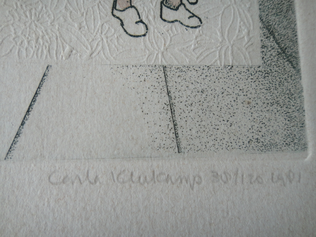 Carla Kleekamp (1937) , kleurenets , 'oma is zo anders' kopen? Bied vanaf 1!