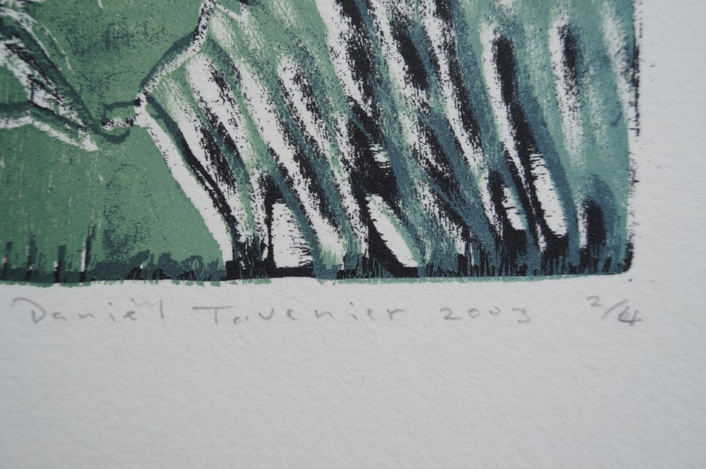 Daniel Tavenier - gesigneerde zeefdruk - Naar Rodin: Kop (III) kopen? Bied vanaf 1!