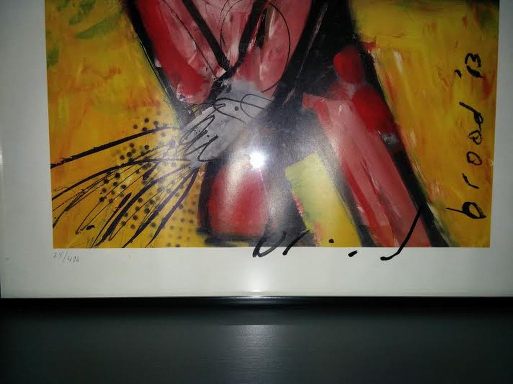 Herman Brood; Originele Zeefdruk de Zaaier 25/400 (handgesigneerd) kopen? Bied vanaf 200!