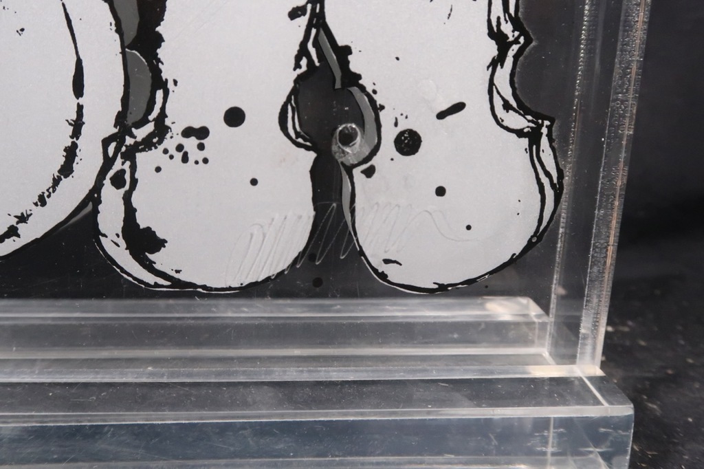 Arman: Zeefdruk op plexiglas + boek, Trio a Cordes kopen? Bied vanaf 180!