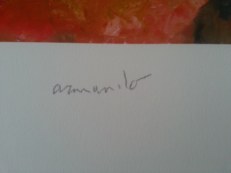ARMANDO "FundstÃ¼ck" Giclee Gesigneerd en Genummerd 9/25 kopen? Bied vanaf 210!