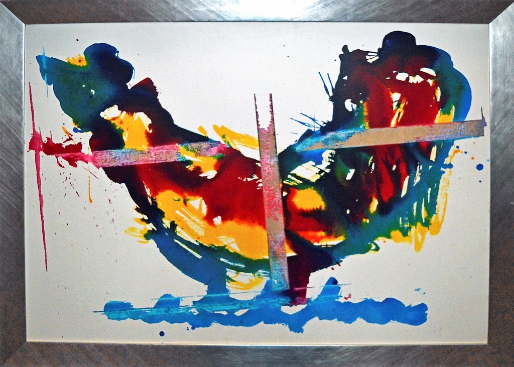 Anton Heyboer - De 5e vrouw - Acriel op linnen verkocht voor € 1450!