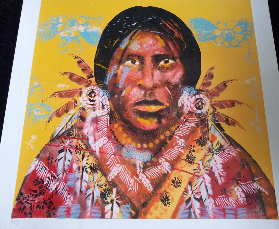 Squaw, Espen Greger Hagen, Zeefdruk verkocht voor € 59!