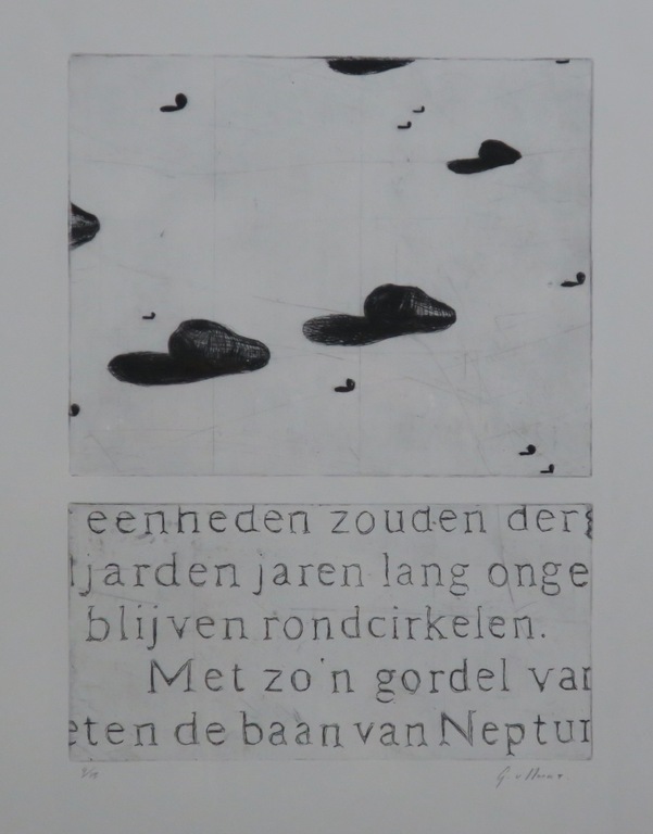 Gijs van Noort: Ets, De baan - Ingelijst (Groot) kopen? Bied vanaf 35!