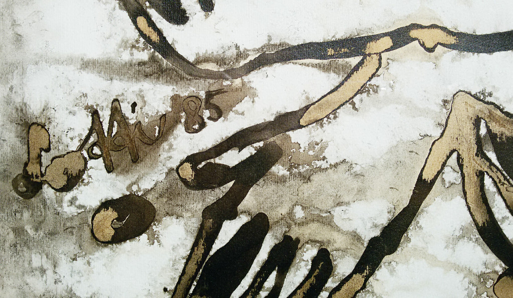 Lotti van der Gaag - Voyant la vallée dans le brouillard, gem. tech. (ingelijst) kopen? Bied vanaf 275!