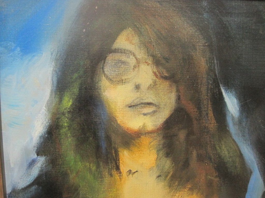 Paul de Lussanet (1940-) Laren  oliev/doek  verkocht voor € 61!