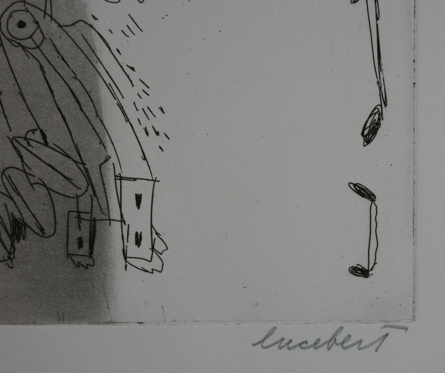 Lucebert: Ets en aquatint, De lof der vetzucht kopen? Bied vanaf 180!