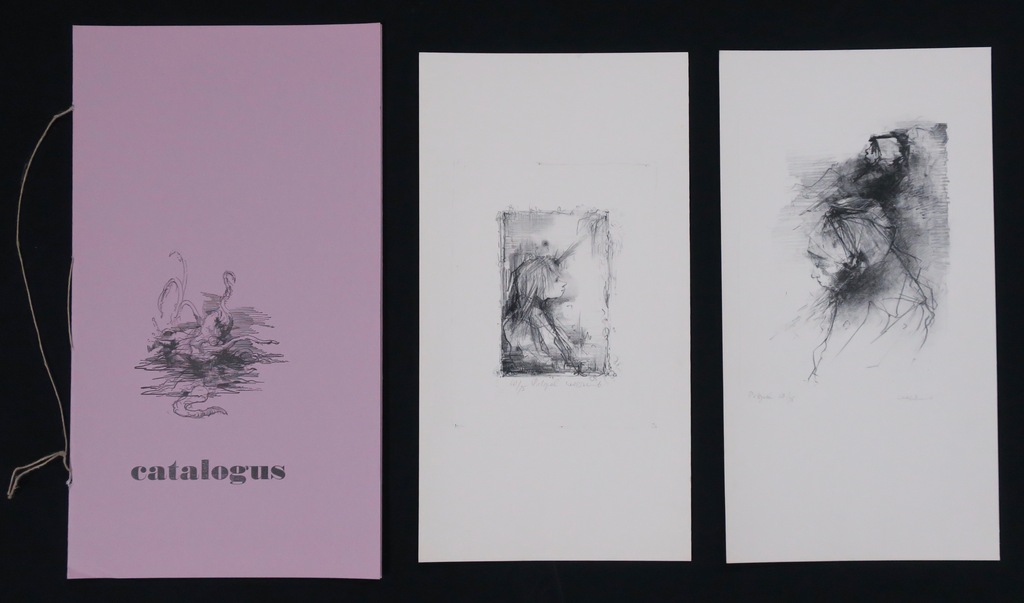 Dirkje Kuik: Catalogus + twee litho's kopen? Bied vanaf 60!