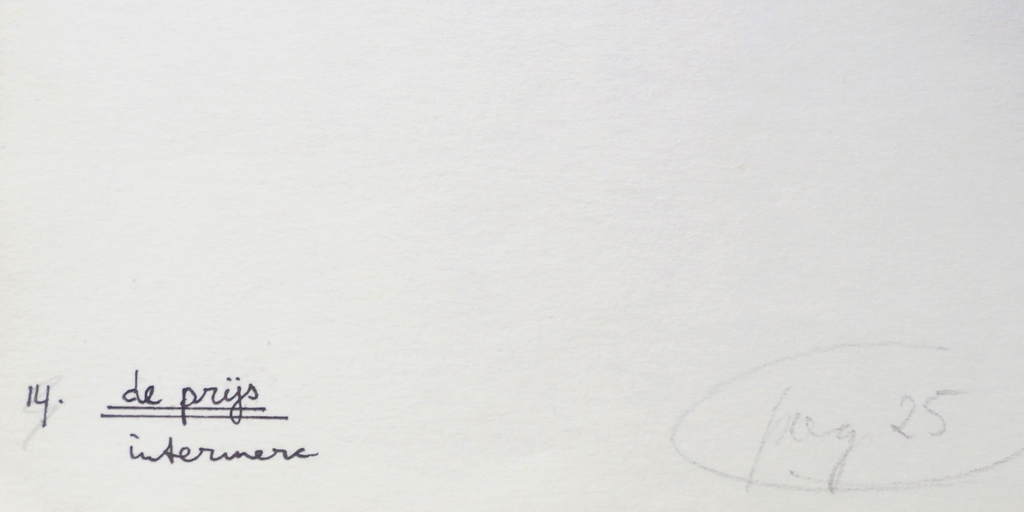 Paul Hulshof - inkttekening: De prijs - 1973 kopen? Bied vanaf 10!