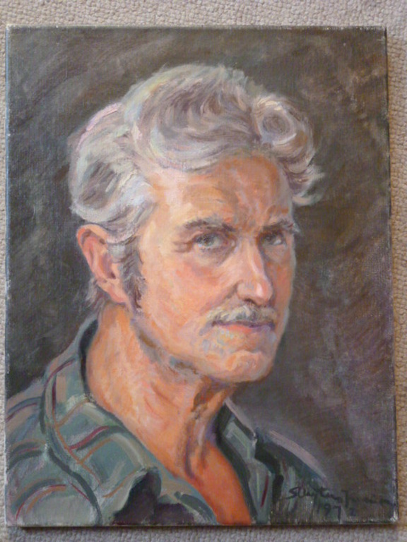 Jan Sluijters Jr. - olieverf - Zelfportret verkocht voor € 100!