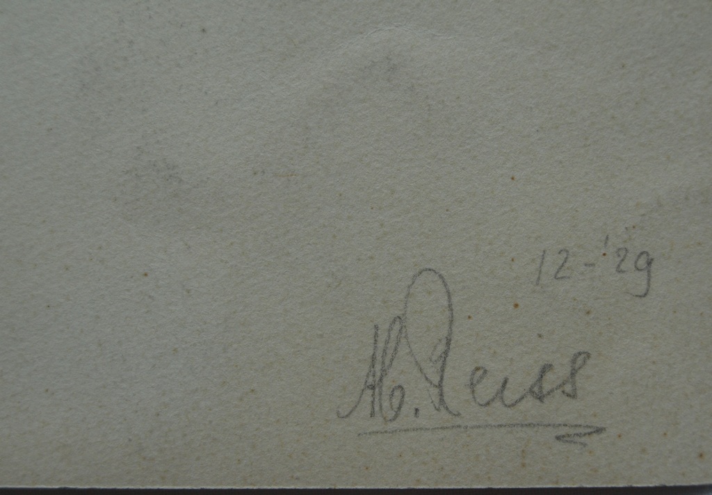 Onduidelijke signatuur: Aquarel – Japanse man – ingelijst – 1929 kopen? Bied vanaf 1!