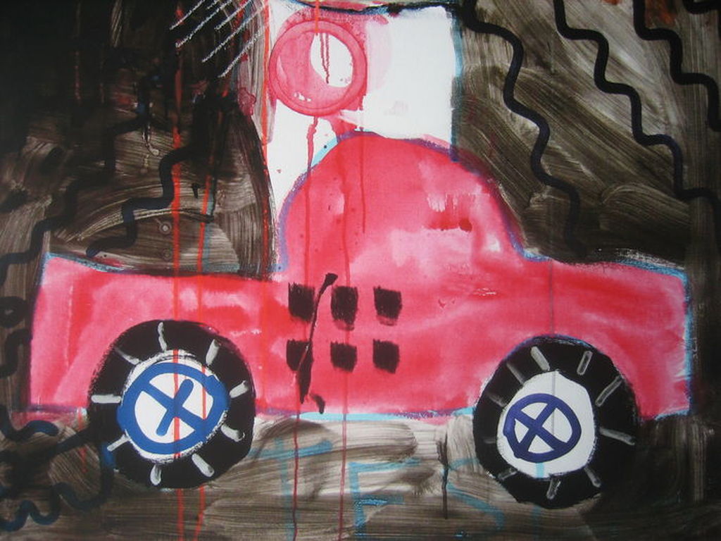 Paul Kostabi - Tesla - Giclee - Handgesigneerd - Oplage: 75 - 2014 kopen? Bied vanaf 35!