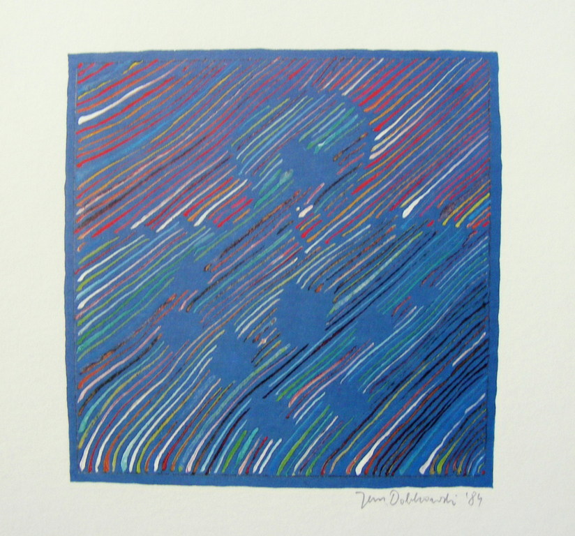 Jan Dobkowski, grafiek, "Motiv I", 1984 kopen? Bied vanaf 25!