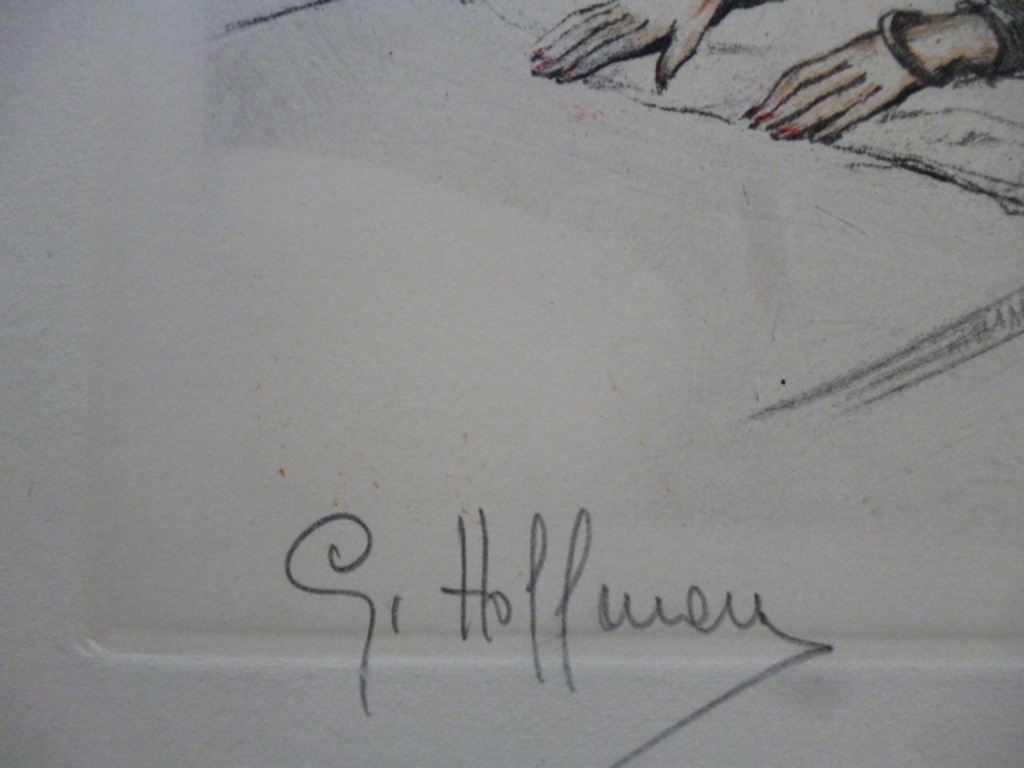 Gaston Hoffmann - kleurenets - L' Intrus kopen? Bied vanaf 45!