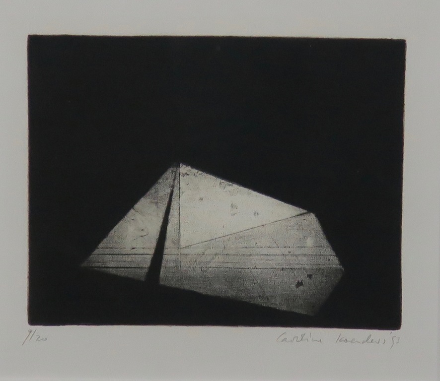 Caroline Koenders: Mezzotint, Black Box -Ingelijst kopen? Bied vanaf 20!