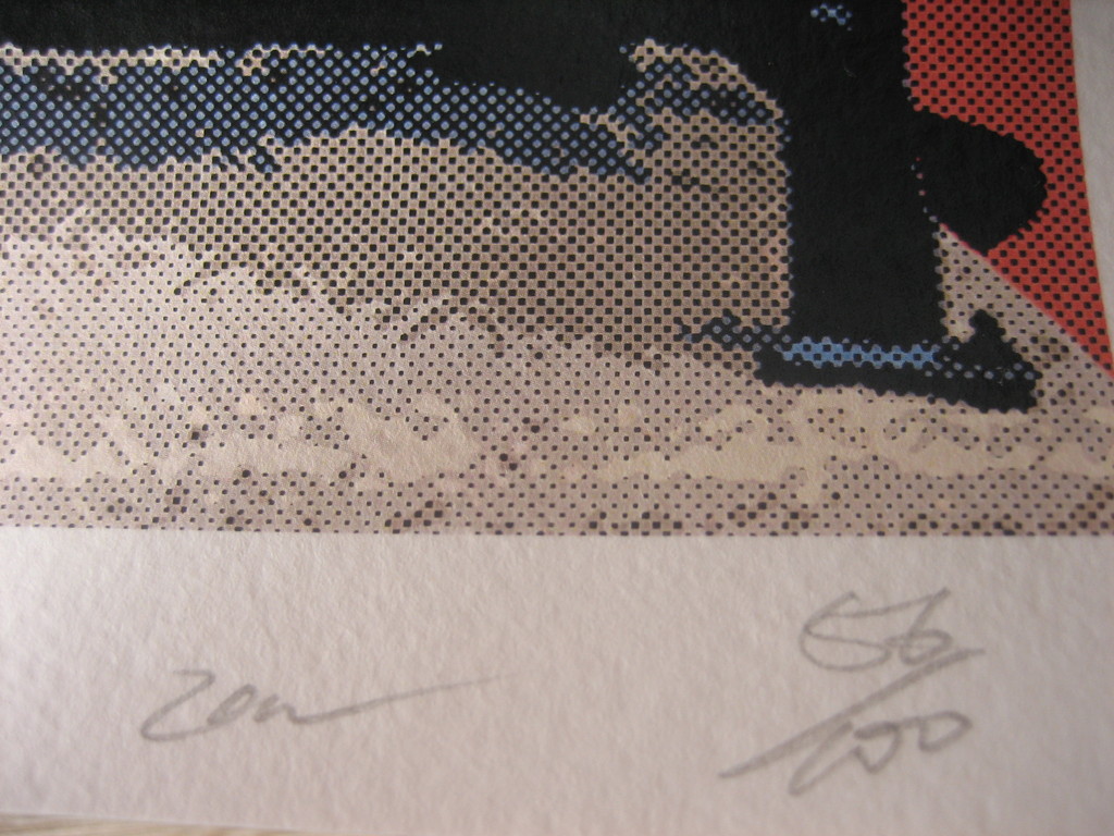 DEATH NYC Limited Art print Graffiti Signed  kopen? Bied vanaf 1!