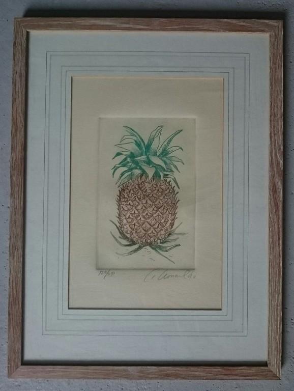 Lot van 2 kleurenetsen van dezelfde kunstenaar kopen? Bied vanaf 1!