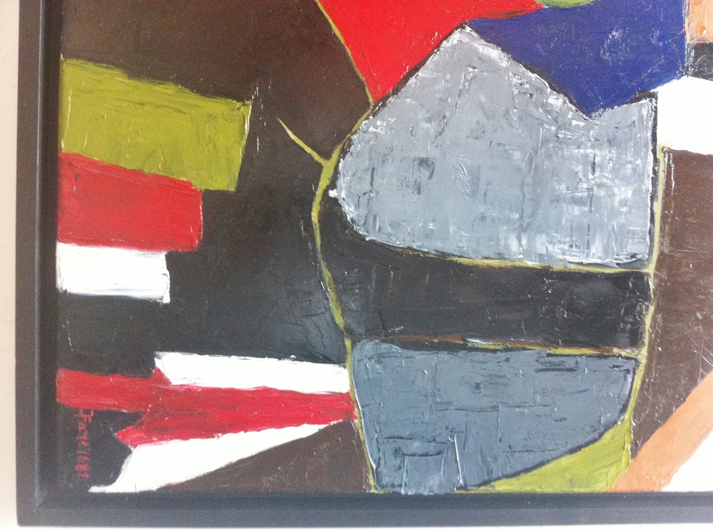 "Art Village Plan"- John Foppen - Olieverf op canvas - Gesigneerd..... kopen? Bied vanaf 145!