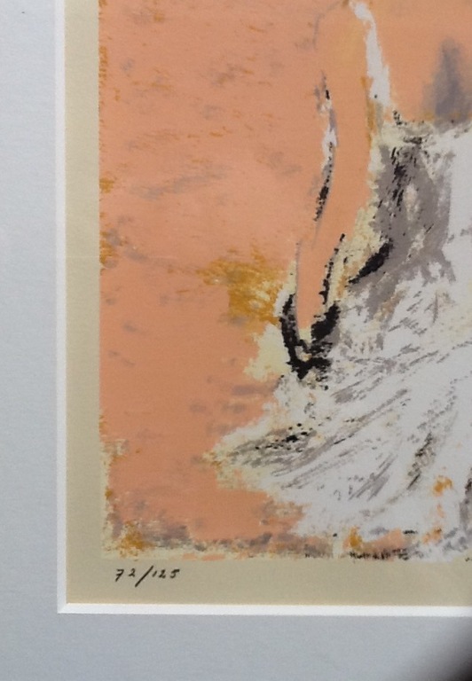 José van Gool, Zeefdruk, Meisje in witte jurk kopen? Bied vanaf 35!